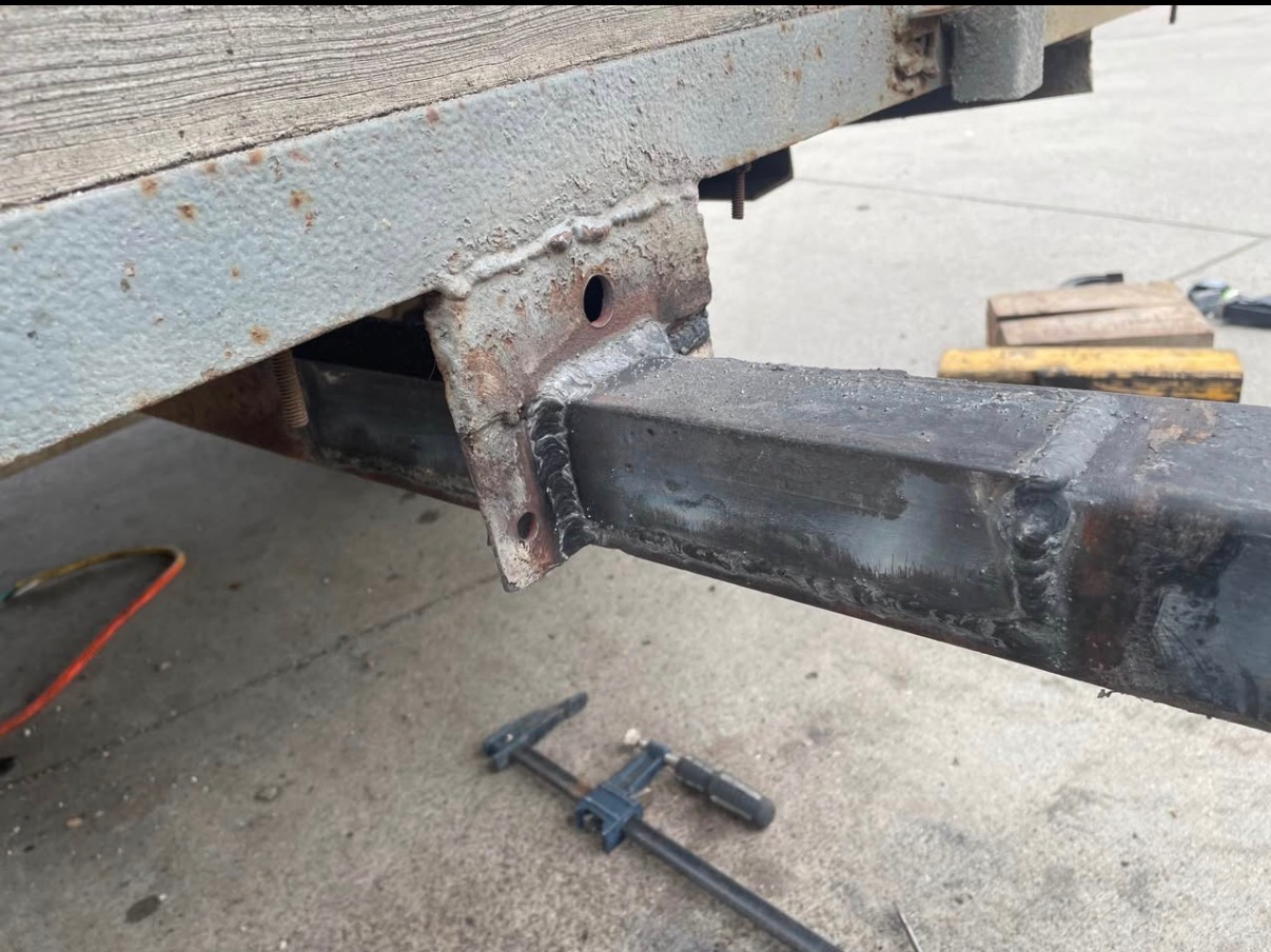 Trailer drawbar repair